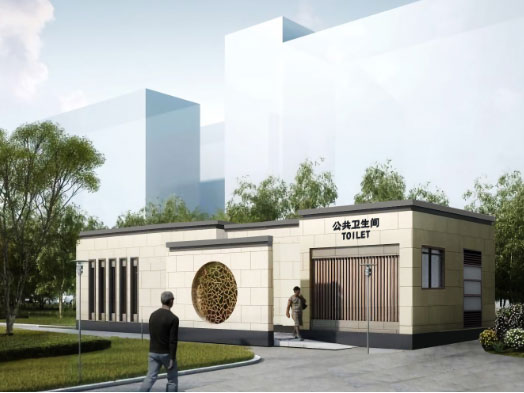 保城镇豪华组装型移动厕所